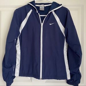 Nike Big Kids Navy Hooded Jacket